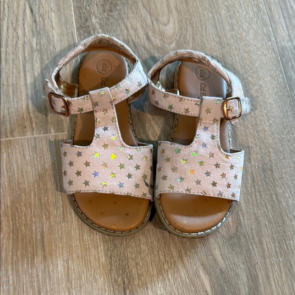 Kids Cat and Jack Sandals size 9